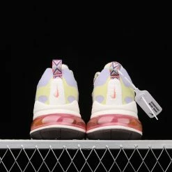 Fit Sporting Goods Nike Air Max 270 React Cream Purple Orange DC3276-101 -Fit Sporting Goods Sales Store Nike Air Max 270 React Cream Purple Orange DC3276 101 4