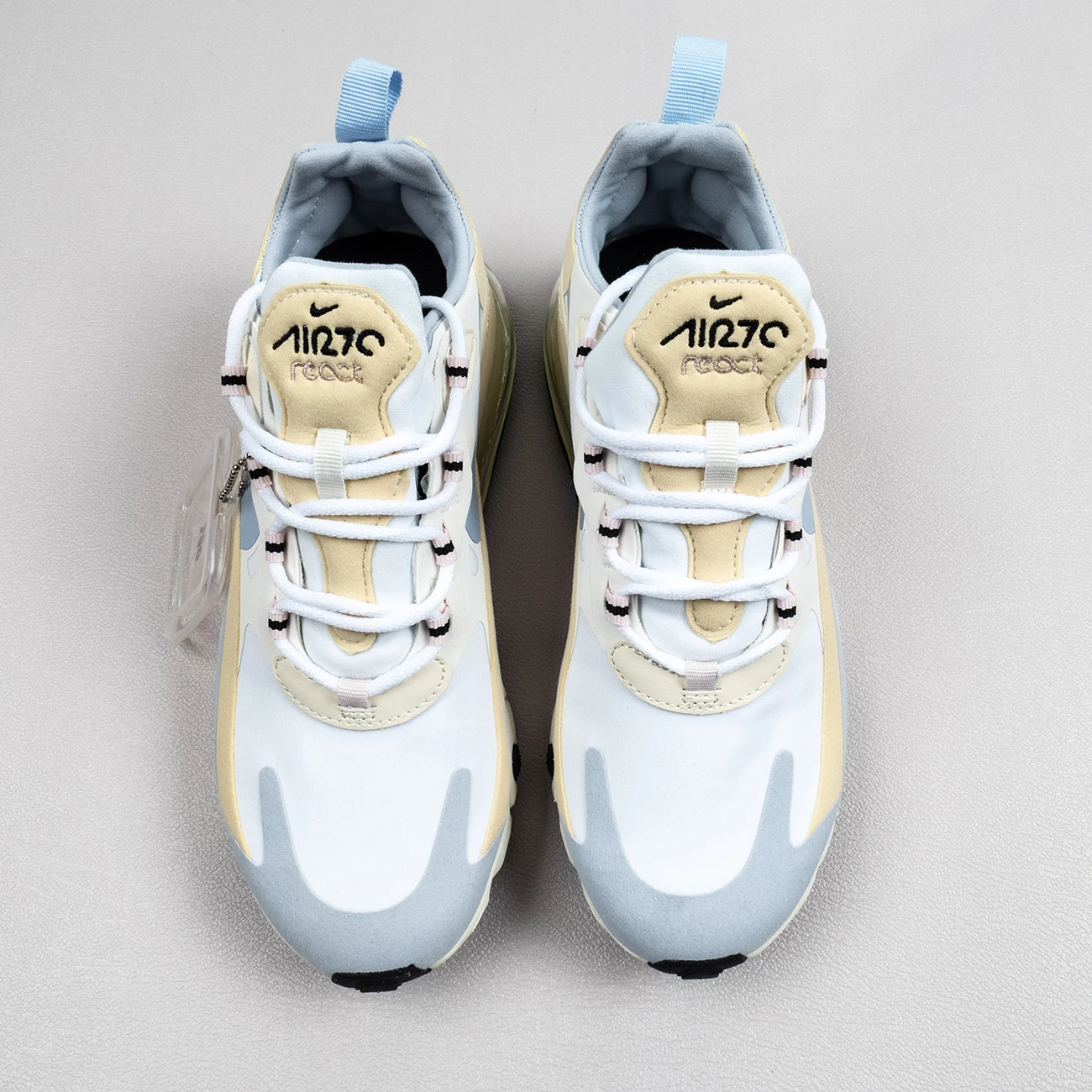 Fit Sporting Goods Nike Air Max 270 React Fossil Ghost CT1287-100 6 Fit Sporting Goods Nike Air Max 270 React Fossil Ghost CT1287-100 - Image 4
