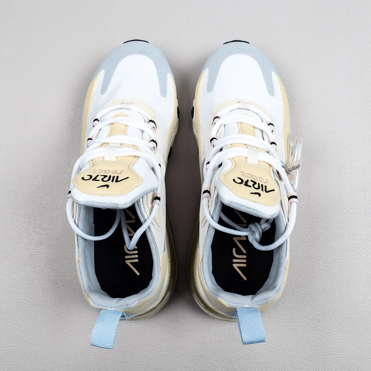 Fit Sporting Goods Nike Air Max 270 React Fossil Ghost CT1287-100 7 Fit Sporting Goods Nike Air Max 270 React Fossil Ghost CT1287-100 - Image 5