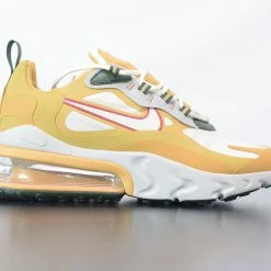 Fit Sporting Goods Sales Store -Fit Sporting Goods Sales Store Nike Air Max 270 React Gold White AO4971 700 1
