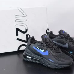 Fit Sporting Goods Nike Air Max 270 React “Just Do It” Black Blue CT2203-001