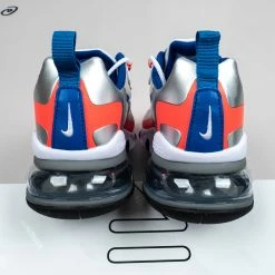 Fit Sporting Goods Nike Air Max 270 React ‘Knicks’ White Silver Orange Blue CW3094-100 16 Fit Sporting Goods Nike Air Max 270 React ‘Knicks’ White Silver Orange Blue CW3094-100 -Fit Sporting Goods Sales Store Nike Air Max 270 React Knicks White Silver Orange Blue CW3094 100 6
