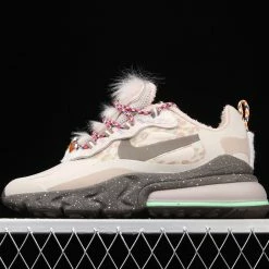 Fit Sporting Goods Nike Air Max 270 React Light Tan Baroque Brown DC3277-181