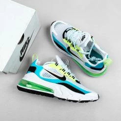 Fit Sporting Goods Nike Air Max 270 React SE Oracle Aqua/White-Black-Green CT1265-300 -Fit Sporting Goods Sales Store Nike Air Max 270 React SE Oracle Aqua White Black Green CT1265 300 6