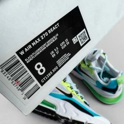 Fit Sporting Goods Nike Air Max 270 React SE Oracle Aqua/White-Black-Green CT1265-300 -Fit Sporting Goods Sales Store Nike Air Max 270 React SE Oracle Aqua White Black Green CT1265 300 7