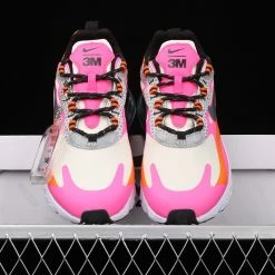 Fit Sporting Goods Nike Air Max 270 React White Orange Pink CT1834-100 16 Fit Sporting Goods Nike Air Max 270 React White Orange Pink CT1834-100 -Fit Sporting Goods Sales Store Nike Air Max 270 React White Orange Pink CT1834 100 5