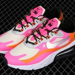 Fit Sporting Goods Nike Air Max 270 React White Orange Pink CT1834-100 18 Fit Sporting Goods Nike Air Max 270 React White Orange Pink CT1834-100 -Fit Sporting Goods Sales Store Nike Air Max 270 React White Orange Pink CT1834 100 7