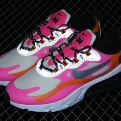 Fit Sporting Goods Nike Air Max 270 React White Orange Pink CT1834-100 19 Fit Sporting Goods Nike Air Max 270 React White Orange Pink CT1834-100 -Fit Sporting Goods Sales Store Nike Air Max 270 React White Orange Pink CT1834 100 8