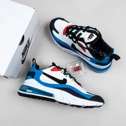 Fit Sporting Goods Nike Air Max 270 React White/Photo Blue-University Red DA2400-100 -Fit Sporting Goods Sales Store Nike Air Max 270 React White Photo Blue University Red DA2400 100 7