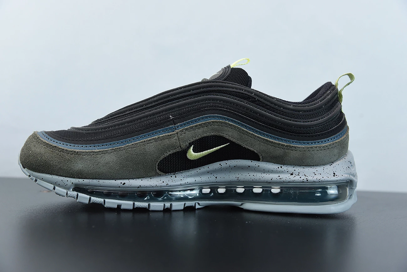 Fit Sporting Goods Nike Air Max 97 Newsprint/Limelight/Black/Ash Green DB4611-001 5 Fit Sporting Goods Nike Air Max 97 Newsprint/Limelight/Black/Ash Green DB4611-001 - Image 3