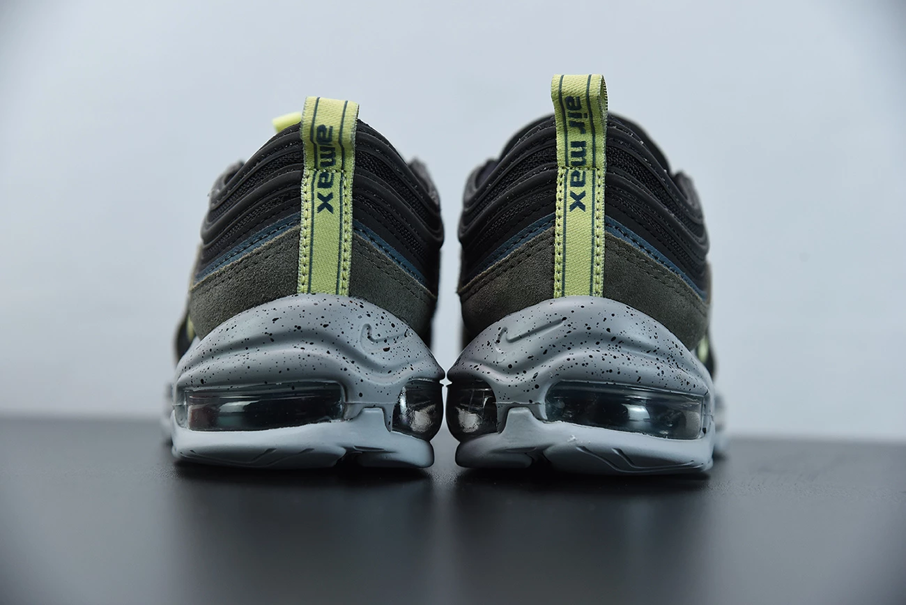 Fit Sporting Goods Nike Air Max 97 Newsprint/Limelight/Black/Ash Green DB4611-001 10 Fit Sporting Goods Nike Air Max 97 Newsprint/Limelight/Black/Ash Green DB4611-001 - Image 8