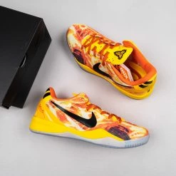 Fit Sporting Goods Nike Kobe 8 ‘Shanghai Fireworks’ Laser Orange 555035-800 -Fit Sporting Goods Sales Store Nike Kobe 8 Shanghai Fireworks Laser Orange 555035 800 7 1