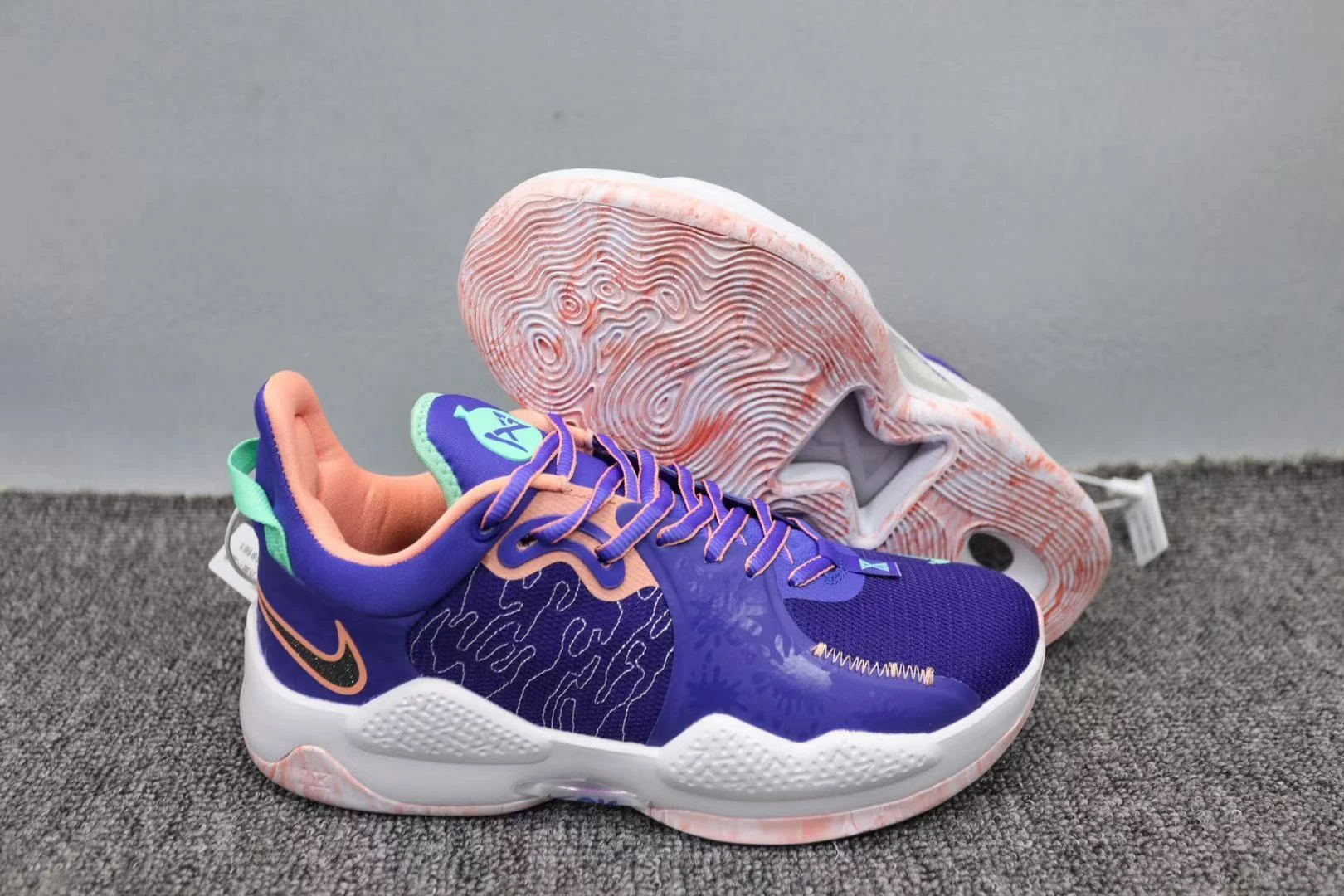Fit Sporting Goods Nike PG 5 Lapis/Blue Void/Crimson Bliss CW3143-400 For Sale 2 Fit Sporting Goods Nike PG 5 Lapis/Blue Void/Crimson Bliss CW3143-400 For Sale