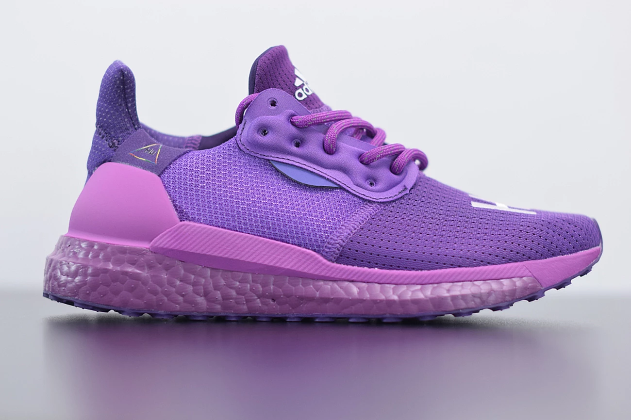 Fit Sporting Goods Pharrell Williams X Adidas Solar Hu Glide “Now Is Her Time” Purple 4 Fit Sporting Goods Pharrell Williams X Adidas Solar Hu Glide “Now Is Her Time” Purple - Image 2