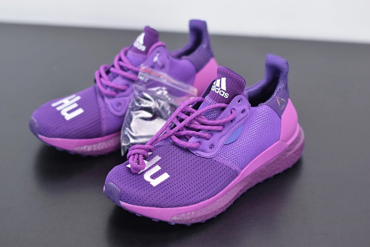 Fit Sporting Goods Pharrell Williams X Adidas Solar Hu Glide “Now Is Her Time” Purple 6 Fit Sporting Goods Pharrell Williams X Adidas Solar Hu Glide “Now Is Her Time” Purple - Image 4