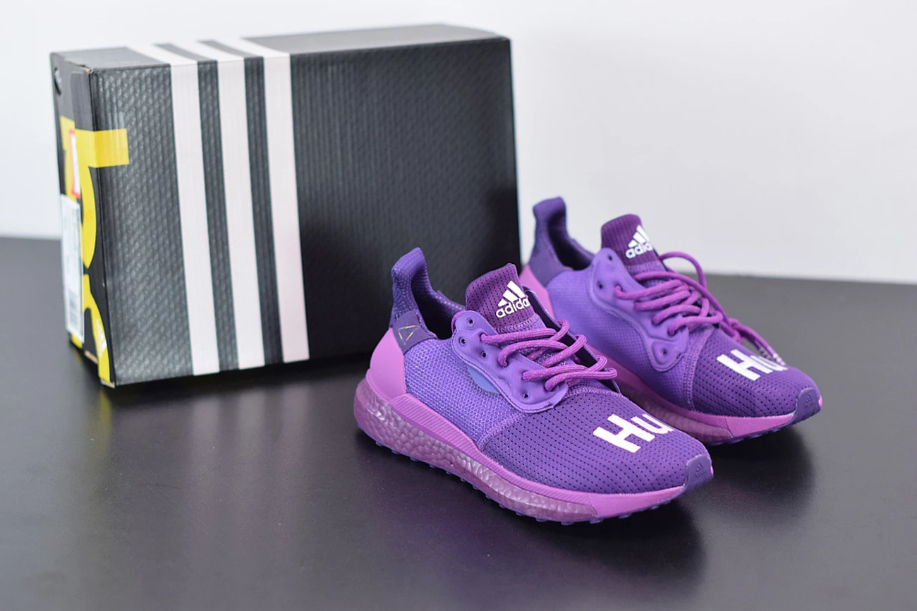 Fit Sporting Goods Pharrell Williams X Adidas Solar Hu Glide “Now Is Her Time” Purple 3 Fit Sporting Goods Pharrell Williams X Adidas Solar Hu Glide “Now Is Her Time” Purple