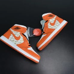 Fit Sporting Goods Supreme X Air Jordan 1 High Stars College Orange -Fit Sporting Goods Sales Store Supreme x Air Jordan 1 High Stars College Orange 4
