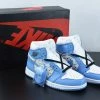 Fit Sporting Goods Supreme X Air Jordan 1 High Stars University Blue 2 Fit Sporting Goods Supreme X Air Jordan 1 High Stars University Blue -Fit Sporting Goods Sales Store Supreme x Air Jordan 1 High Stars University Blue