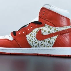 Fit Sporting Goods Supreme X Air Jordan 1 High Stars Varsity Red 12 Fit Sporting Goods Supreme X Air Jordan 1 High Stars Varsity Red -Fit Sporting Goods Sales Store Supreme x Air Jordan 1 High Stars Varsity Red 2
