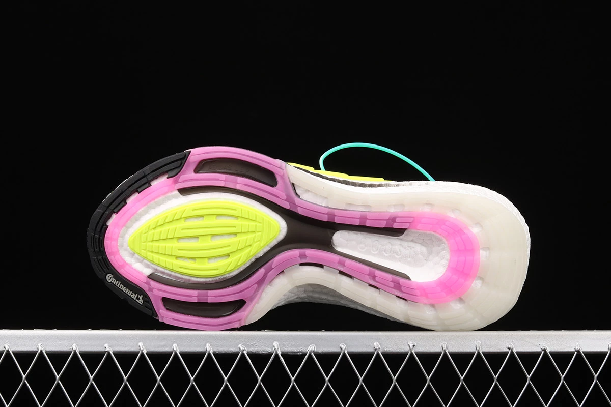 Fit Sporting Goods Adidas Ultra Boost 2021 Solar Yellow/White-Screaming Pink FY0373 5 Fit Sporting Goods Adidas Ultra Boost 2021 Solar Yellow/White-Screaming Pink FY0373 - Image 3