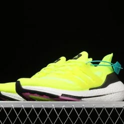 Fit Sporting Goods Adidas Ultra Boost 2021 Solar Yellow/White-Screaming Pink FY0373 13 Fit Sporting Goods Adidas Ultra Boost 2021 Solar Yellow/White-Screaming Pink FY0373 -Fit Sporting Goods Sales Store adidas Ultra Boost 2021 Solar Yellow Cloud White Screaming Pink For Sale 3