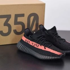 Fit Sporting Goods Adidas Yeezy Boost 350 V2 âBlack/Redâ BY9612