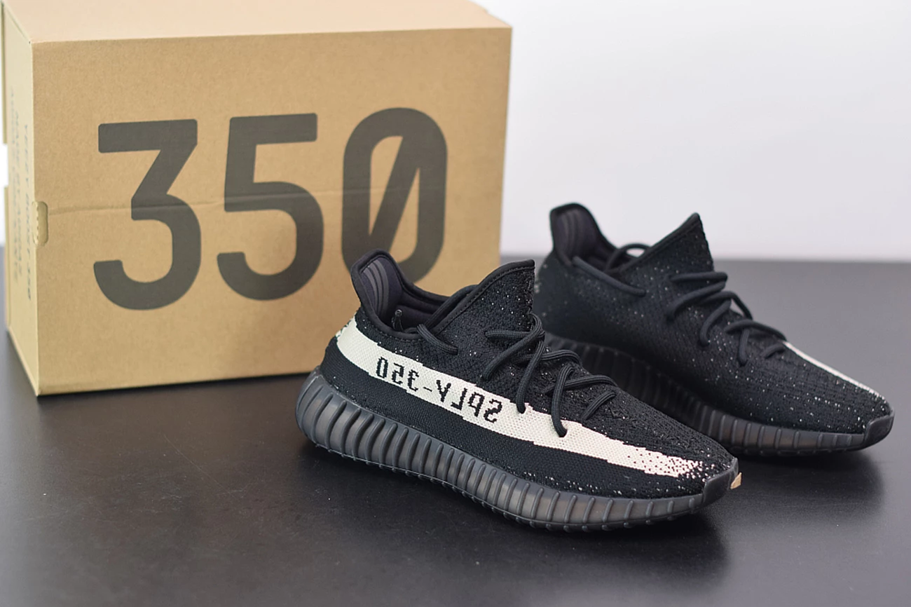 Fit Sporting Goods Adidas Yeezy Boost 350 V2 “Black/White” BY1604 3 Fit Sporting Goods Adidas Yeezy Boost 350 V2 “Black/White” BY1604